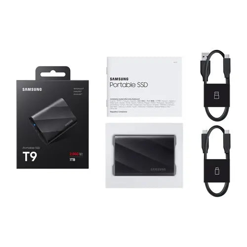 Samsung T9 1TB Portable SSD (Black)