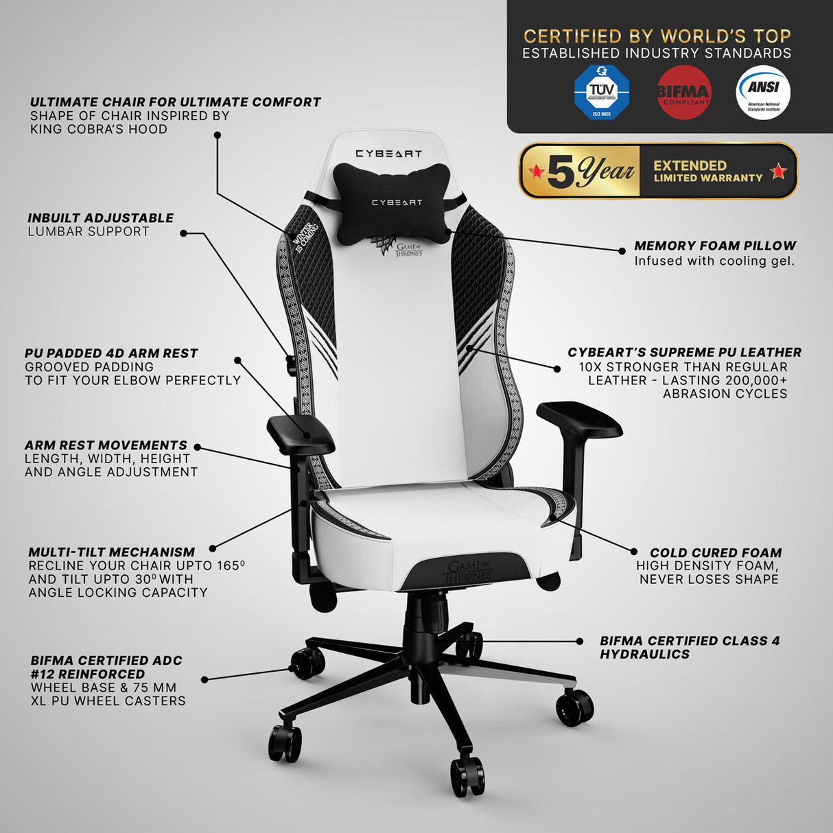 House Stark Gaming Chair