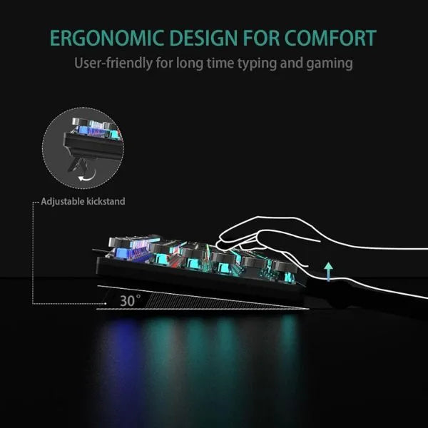 Aula F2088 Mechanical gaming keyboard Black  without handrest