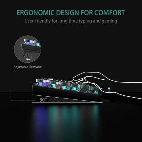 Aula F2088 Mechanical gaming keyboard Black  without handrest