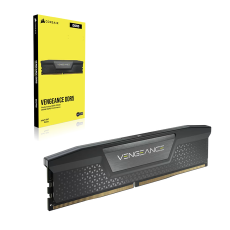 CORSAIR Vengeance 64GB ( 32GBx2 ) 6000MHz DDR5 RAM ( Black ) - ( CL38 )