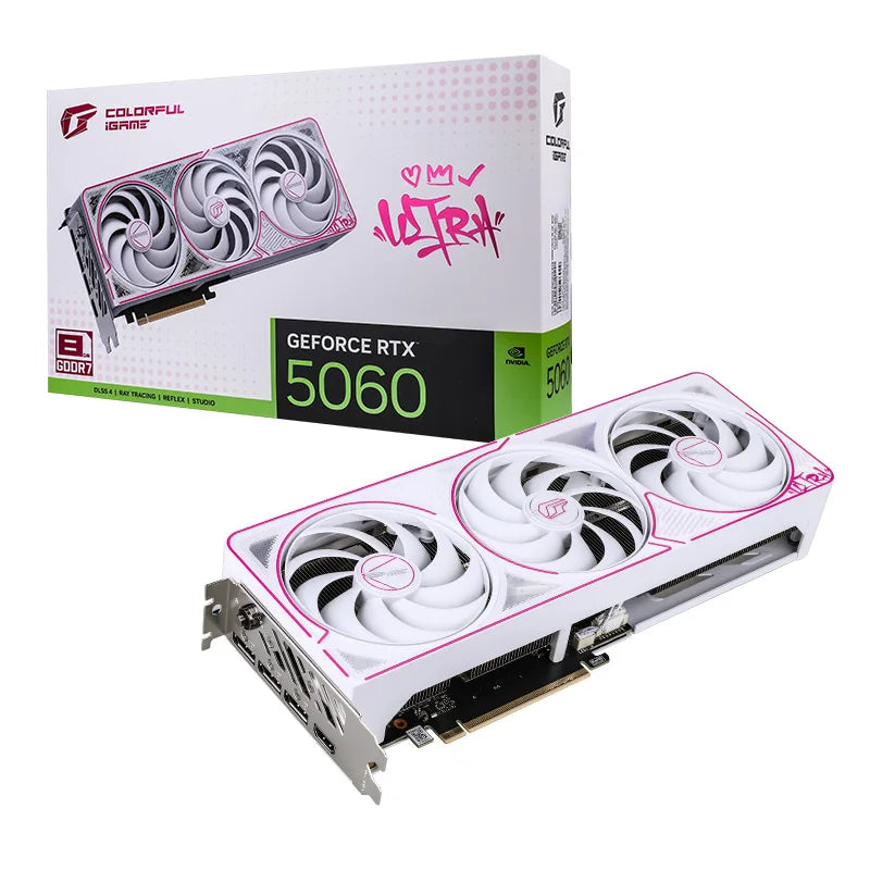 Colorful Geforce RTX 5060 8GB  ULTRA WHITE