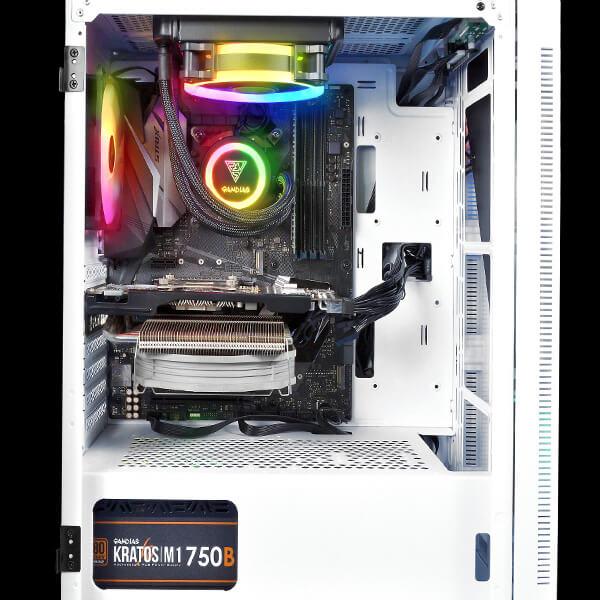 Gamdias Argus E4 Elite RGB (ATX) Mid Tower Cabinet (White)