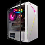 Gamdias Argus E4 Elite RGB (ATX) Mid Tower Cabinet (White)