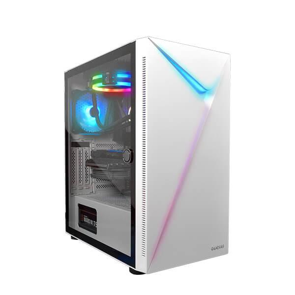 Gamdias Argus E4 Elite RGB (ATX) Mid Tower Cabinet (White)