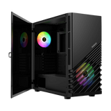 Gamdias Argus M4 ARGB (ATX) Mid Tower Cabinet (Black)