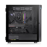 Thermaltake H590 TG ARGB (E-ATX) Mid Tower Cabinet (Black)