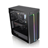 Thermaltake H590 TG ARGB (E-ATX) Mid Tower Cabinet (Black)
