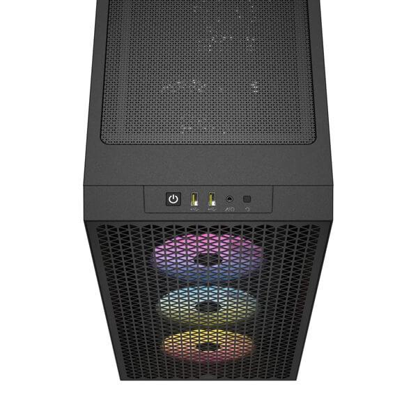 Corsair 3000D RGB Airflow Mid-Tower (ATX) Cabinet (Black)