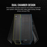 Corsair 2500X Airflow (M-ATX) Min Tower Cabinet (Black)