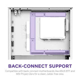 NZXT H3 Flow White M-ATX Mini Tower Case 2025 Edition