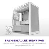 NZXT H3 Flow White M-ATX Mini Tower Case 2025 Edition