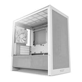 NZXT H3 Flow White M-ATX Mini Tower Case 2025 Edition