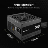 Corsair CX650 650 Watt 80 Plus Bronze SMPS