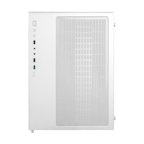 Ant Esports Crystal ARGB (E-ATX) Mid Tower Cabinet (White)