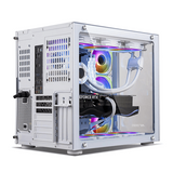 Ant Esports Crystal ARGB (E-ATX) Mid Tower Cabinet (White)