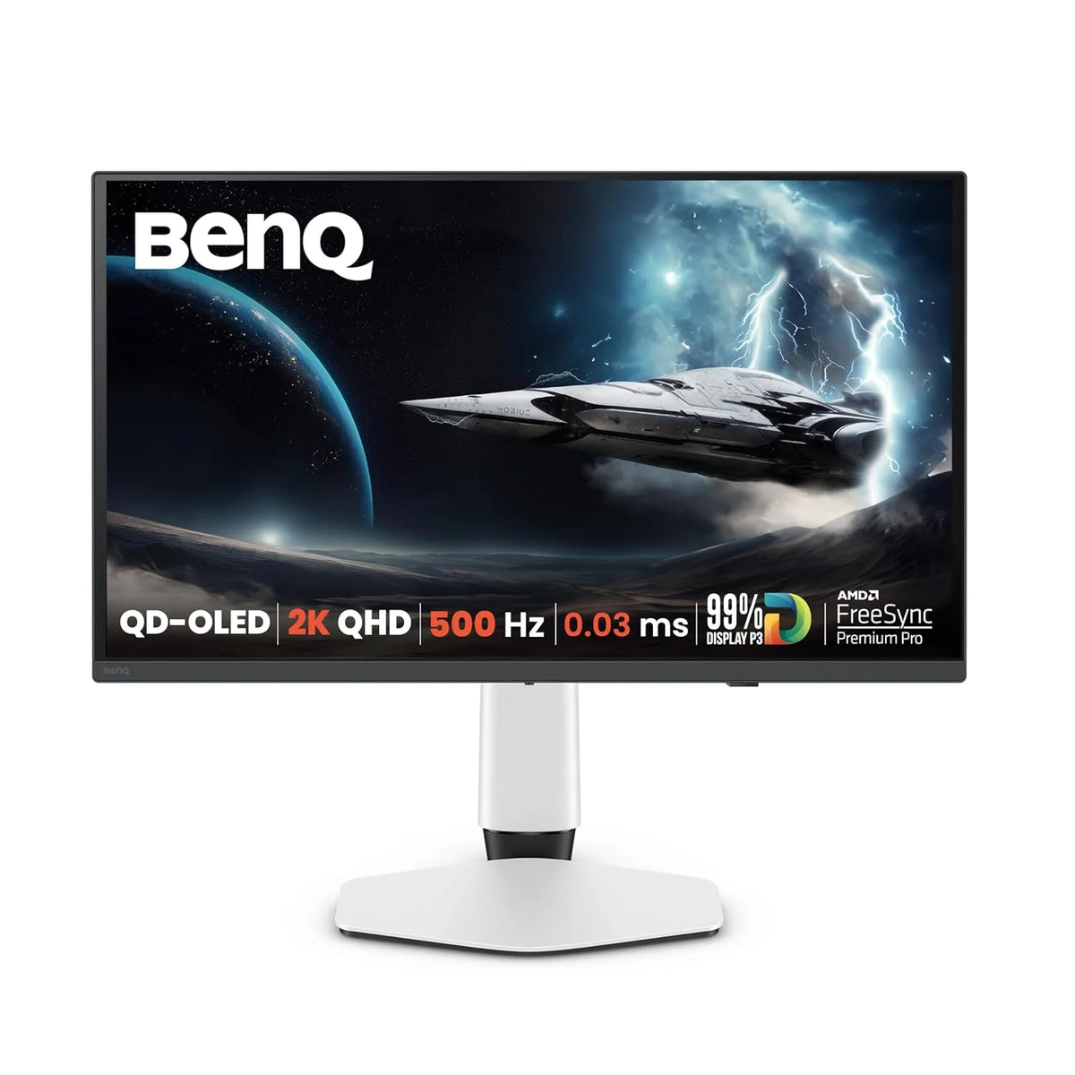 BenQ EX271QZ 27 Inch 2K 3rd Gen QD-OLED 500Hz Gaming Monitor