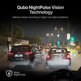 Qubo Smart Dashcam Pro 2.7K & Rear Cam