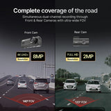 Qubo Smart Dashacm Pro 4K & Rear Cam