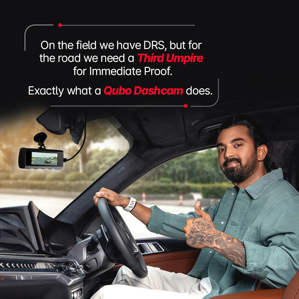 Qubo Smart Dashacm Pro 4K & Rear Cam