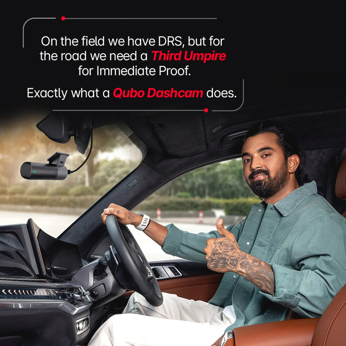 Qubo Dashcam Car Pro 2K