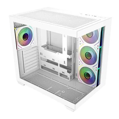 Cooler Master Elite 681 White ARGB ATX Mid Tower Case