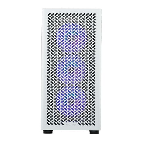 Cooler Master Elite 502 White ARGB E-ATX Mid Tower Case