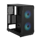 Fractal Design Focus 2 Mesh RGB TG Clear Tint (ATX) Mid Tower Cabinet (Black)