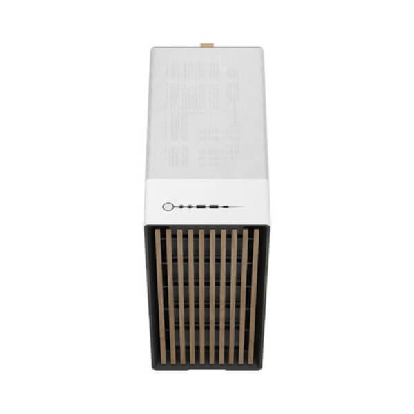 Fractal Design North Chalk TG Clear (ATX) Mid Tower Cabinet (White)