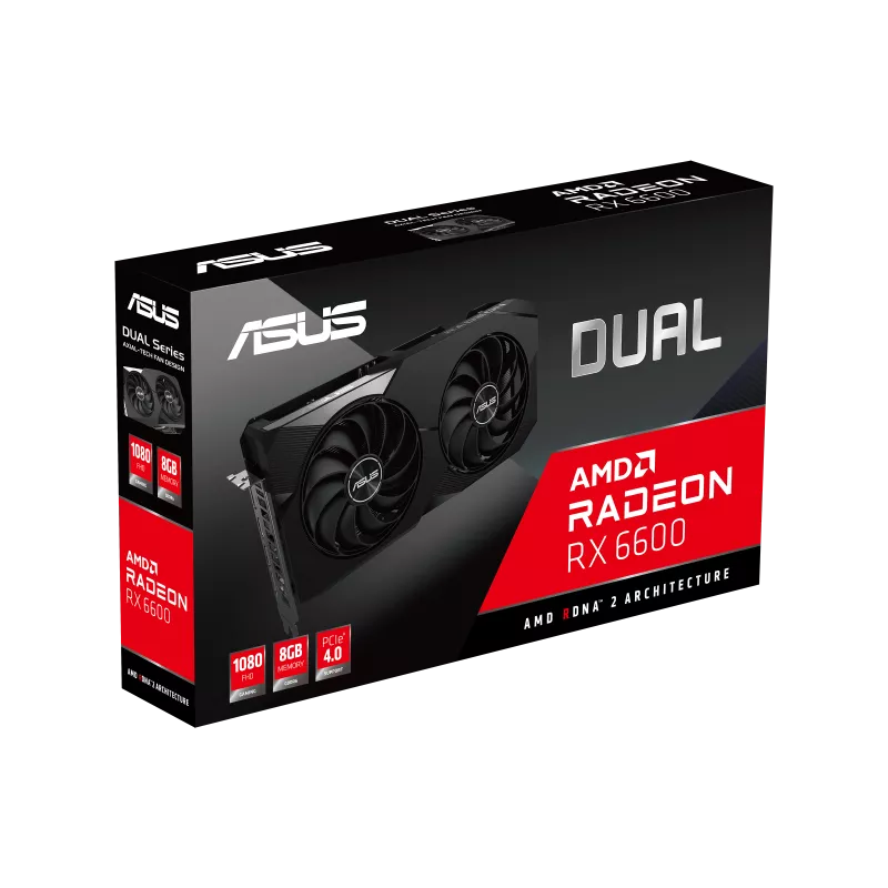 ASUS Dual Radeon™ RX 6600 8G
