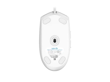 Logitech G203 RGB Wired Gaming Mouse  (White)