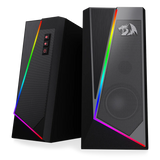 ANVIL GS520 - RGB 2.0 Channel Gaming Wired Desktop Speakers (Black)
