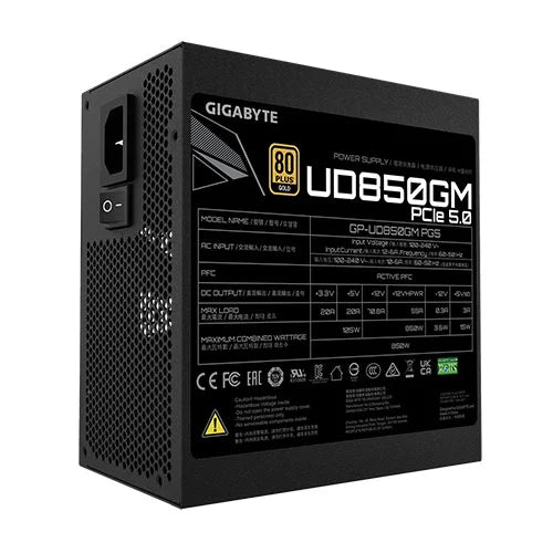 Gigabyte AORUS ELITE P850W 80+ Platinum Modular PCIe 5.0