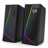 ANVIL GS520 - RGB 2.0 Channel Gaming Wired Desktop Speakers (Black)