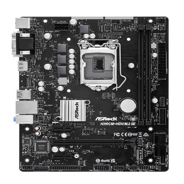 CPU core i5 9400f ASRock H310CM-HDV/M.2 Asrock H310CM-HDV/M.2 - Motherboard Specifications On MotherboardDB