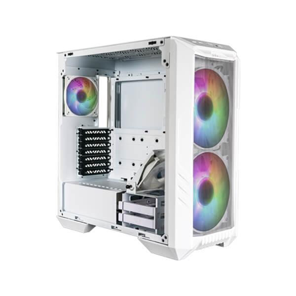 Cooler Master HAF 500 (E-ATX) Cabinet (White)