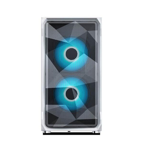 Ant Esports ICE-100 Air Mini Mesh (M-ATX) Mini Tower Cabinet (White)