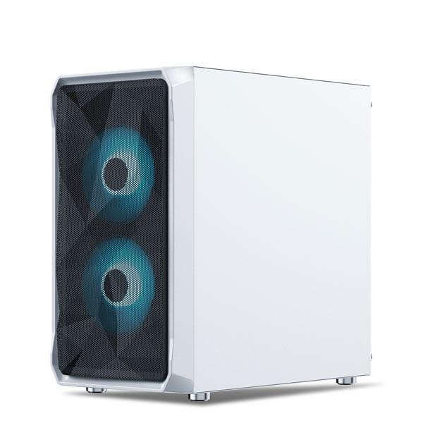 Ant Esports ICE-100 Air Mini Mesh (M-ATX) Mini Tower Cabinet (White)