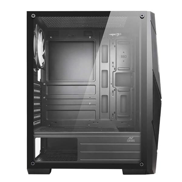 Ant Esports ICE-211TG ARGB Cabinet (Black)