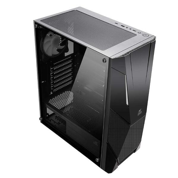 Ant Esports ICE-211TG ARGB Cabinet (Black)