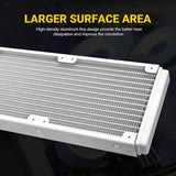 Ant Esports ICE-240 ARGB CPU Liquid Cooler (White)
