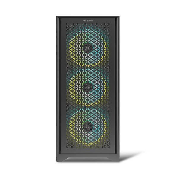 Ant Esports ICE-4000 RGB (ATX) Cabinet (Black)