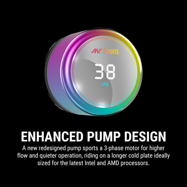 Ant Esports ICE Chroma 360 ARGB 360mm CPU Liquid Cooler