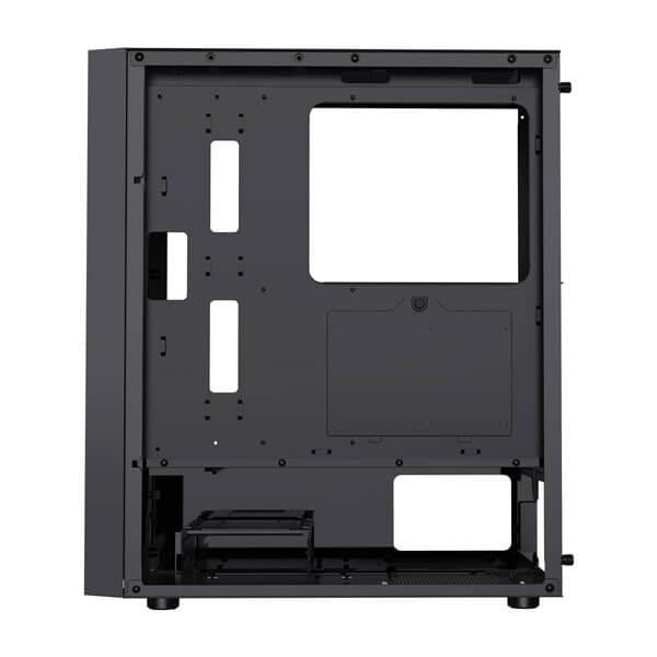 Ant Esports ICE-110 Auto RGB (E-ATX) Mid Tower Cabinet (Black)