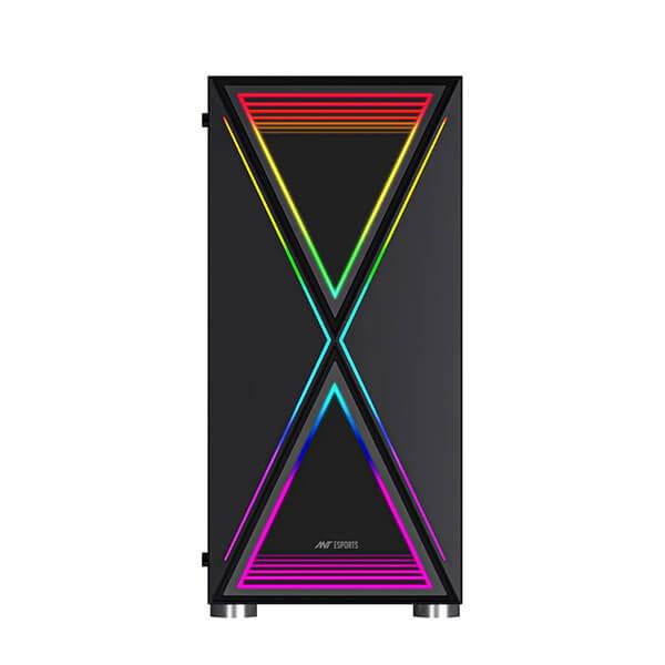 Ant Esports Infinity X (ATX) Mid Tower Cabinet (Black)