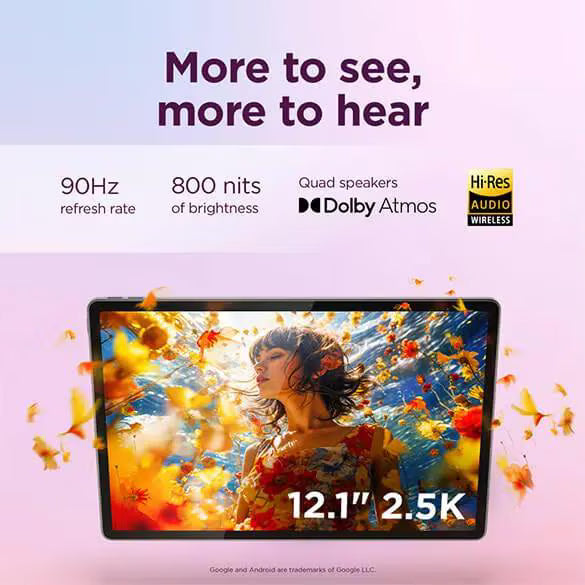 Lenovo Idea Tab Plus (12.1") 12GB 256GB Wifi + 5G + Pen (ZAGF0150IN)