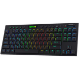 Horus K621 Pro TKL Wired+2.4Ghz+BT Mechanical Keyboard Black (Red Switch)