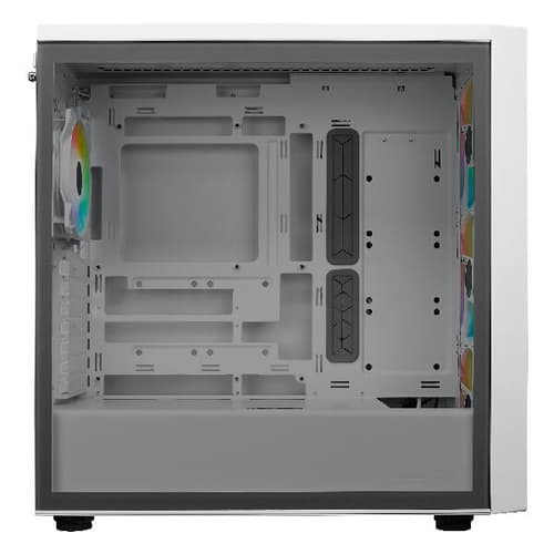Cooler Master MasterBox 600 ARGB White E-ATX Mid Tower Case