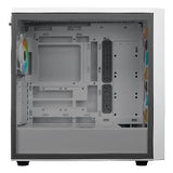 Cooler Master MasterBox 600 ARGB White E-ATX Mid Tower Case