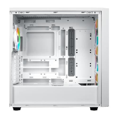 Cooler Master MasterBox 600 ARGB White E-ATX Mid Tower Case